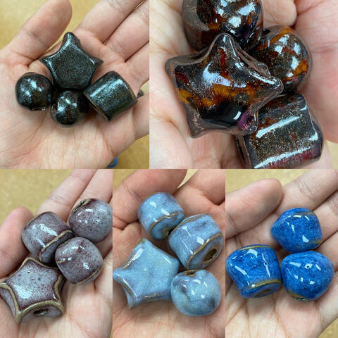 Ceramic beads