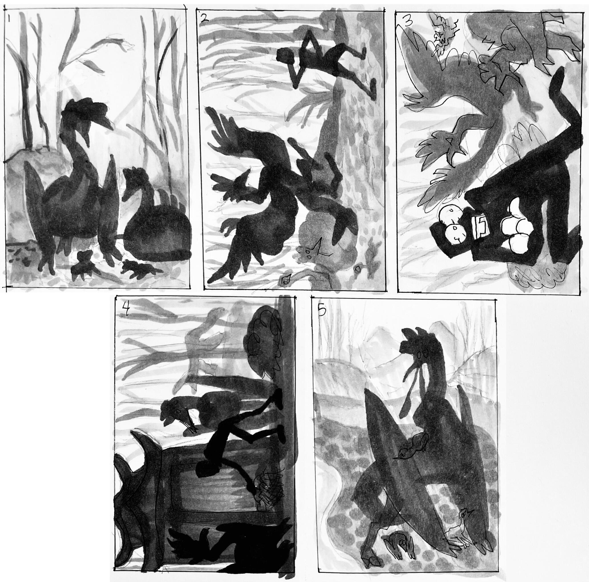 Composition thumbnails.
