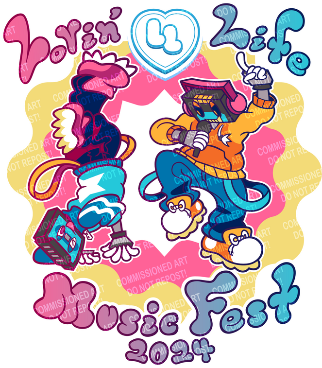 Lovin' Life Music Fest 2024 Graphic
