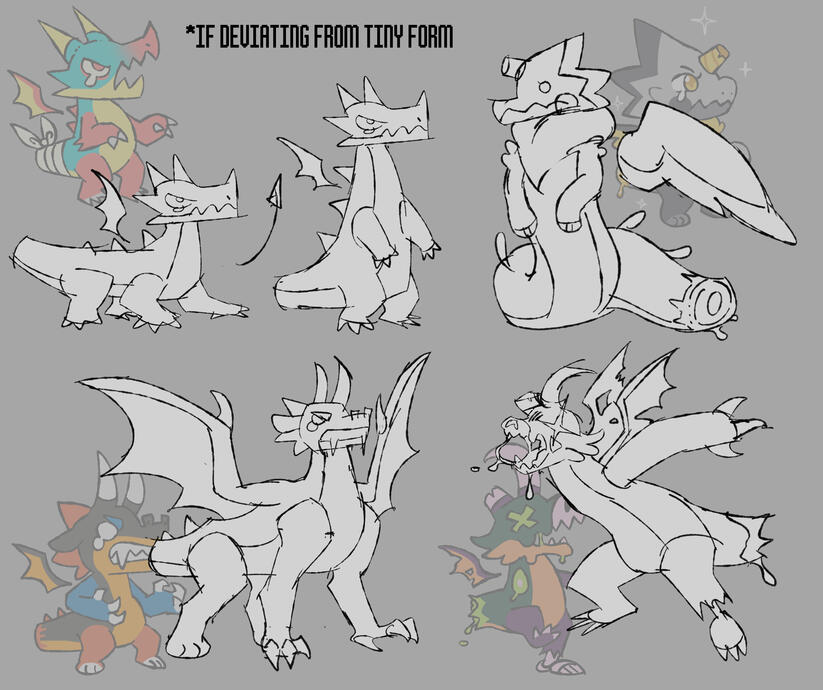 Character body types.