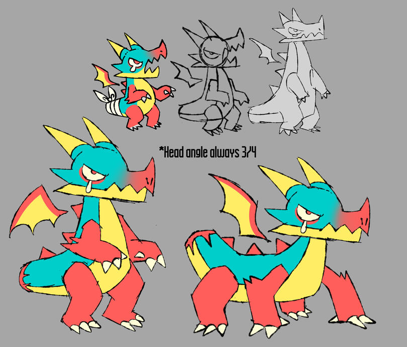 Solidifying character design.